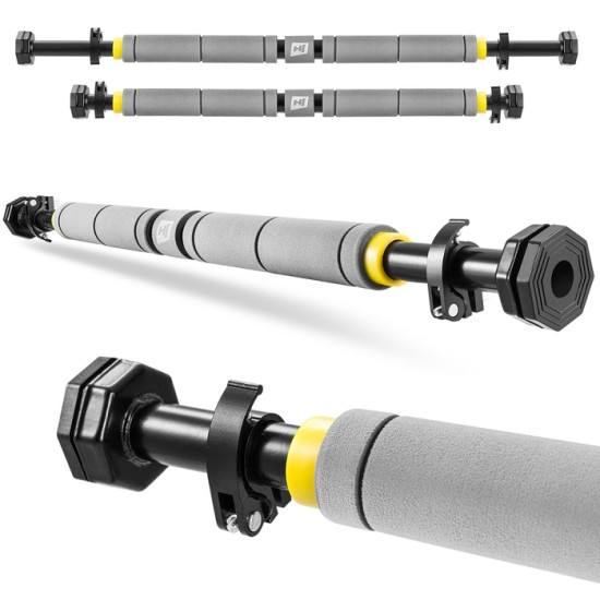 Купить Турник  Hop-Sport HS-M050DP раздвижной серый в Киеве - фото №1